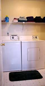 The laundry room