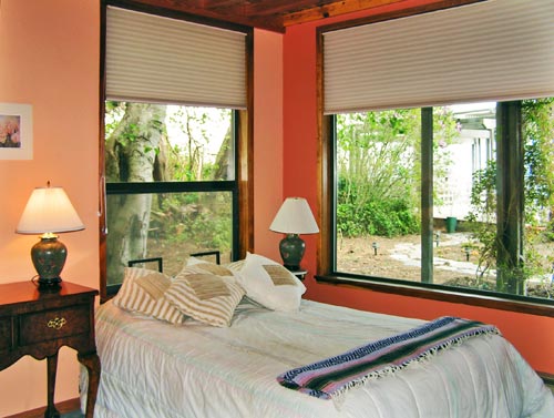 Downstairs corner bedroom
