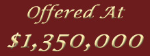 Offered at $1,350,000
