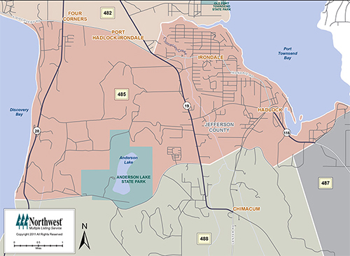 485 Hadlock Map