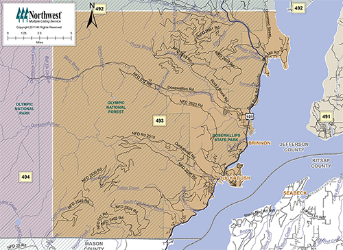 493 Brinnon Map
